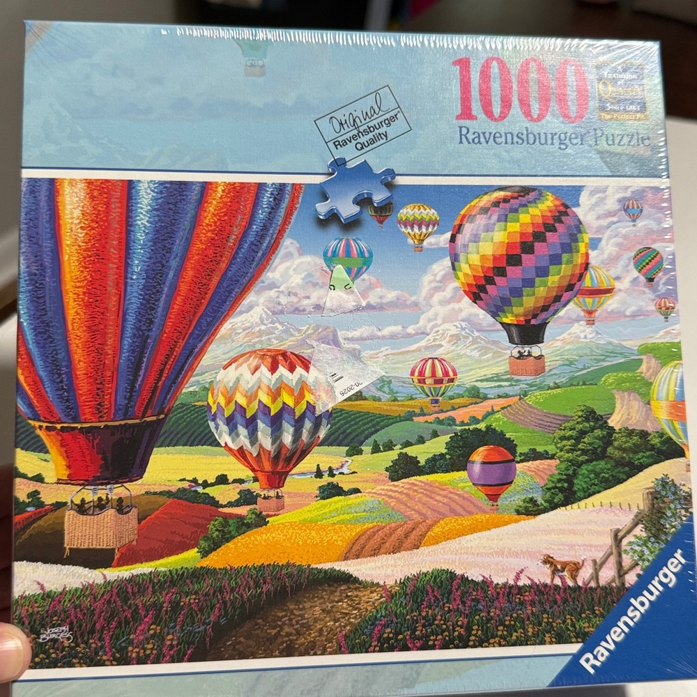 Ravensburger 1000-Piece Brilliant Balloons Jigsaw Puzzle New In Package